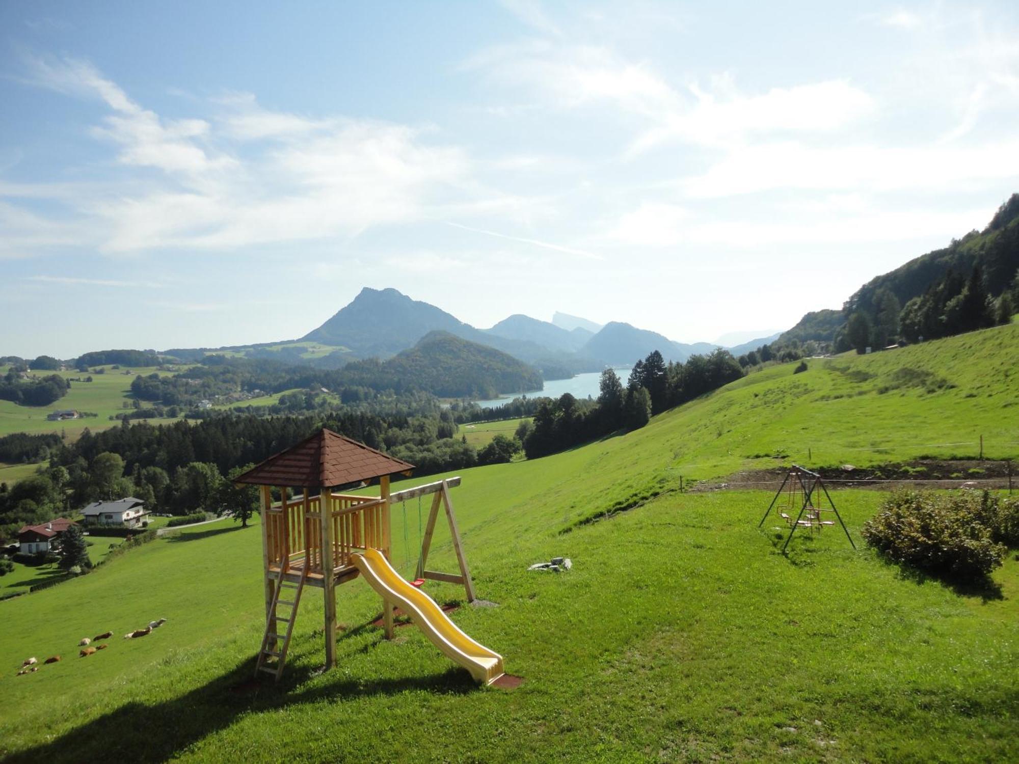 Villa Bauernhof Strumegg Hof bei Salzburg Exterior foto